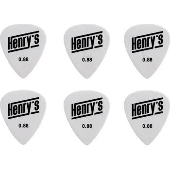 Hudebniny Henry’s Trsátka Deltone, STANDARD, 0.88mm, bílá, 6ks