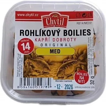 Chytil Rohlíkový boilies 2 × 32 g, 14 mm, Med