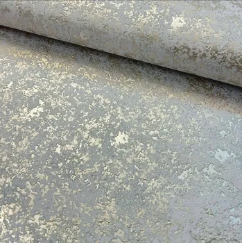 Tapeta TAPETA ZLATÁ ŠEDÁ BETON OMÍTKA TAPETY OMYVATELNÉ OBÝVACÍ POKOJ LOŽNICE