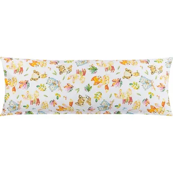 Povlečení BELLATEX Povlak - náhradní manžel polštář 50 × 145 cm, zvířátka