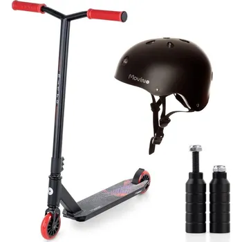 Koloběžka Výhodný freestyle set Movino NITRO Red