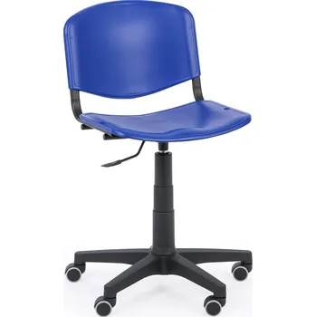 Pracovní židle ISO, otočná, modrá