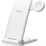 Nillkin PowerTrio 3v1 Bezdrátová Nabíječka pro Huawei Watch White