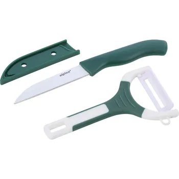 Kuchyňská škrabka Kuchařský set ALPINA nůž, škrabka MIX barev