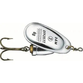 Umělá nástraha Effzett Executor Spinner, 2 × 6 g Velikost 3 Silver