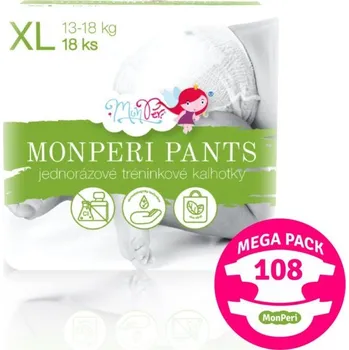 Dětské zboží MonPeri Pants Mega Pack vel. XL (108 ks)