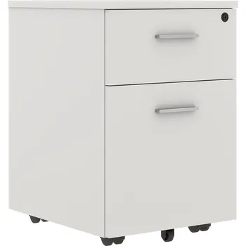 Zásuvkový kontejner AlzaErgo File Cabinet WD10 Splinter bílý