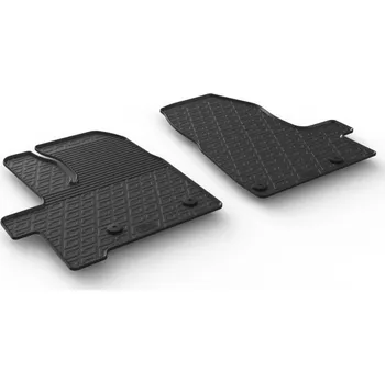 autokoberec Gledring Gumové autokoberce Ford Tourneo Custom 2018- (přední, 2 místa, automat)