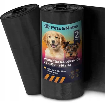 sáček na exkrement Sáčky na psí exkrementy Pets&Mates 40 ks