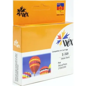 Náhradní inkoustová kazeta Wox Mat Black EPSON T0348 C13T03484010 (C13T03484010)