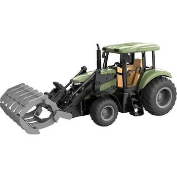 RC model auta Mamido Traktor na dálkové ovládání 1 : 16 s vyměnitelnou lopatou 4 v 1