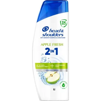Head & Shoulders Apple Fresh 2in1 šampon a kondicionér proti lupům 400 ml