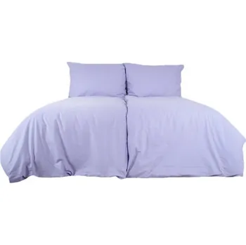 Povlečení B.E.S. - Petrovice Povlečení bavlna jednobarevné uzavírání zip - levandulové 140 × 200 cm