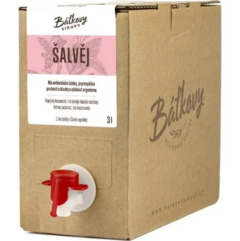 Sirup Báťkovy sirupy Šalvějový sirup 3l 3000ml