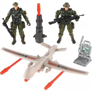 Hračka Teddies Vojáci s letadlem