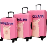 T-class® Sada 3 obalů na kufry No problama