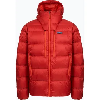 Pánská bunda Pánská péřová bunda Patagonia Fitz Roy Down Hoody amanita red