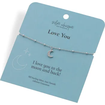 Náramek HOT DIAMONDS Silver Whisper SWB007 (Ag 925/1000, 2,1 g)