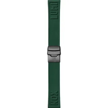 Řemínek na hodinky Luminox FP2406.61B kaučukový řemínek 24 mm tmavě zelený