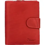 Dámská kožená peněženka DELAMI, Crossroad červená