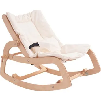 Tuktuk Tuktuk Polohovatelné dětské houpací křesílko Béžové