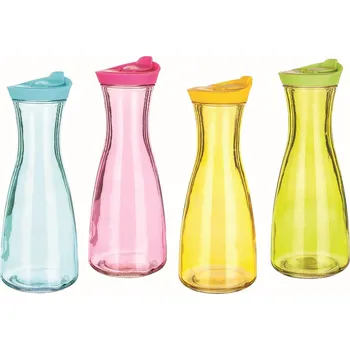 Láhev skleněná 900 ml barevná MISTY