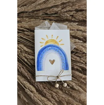 Chupeto Přání s modrou duhou