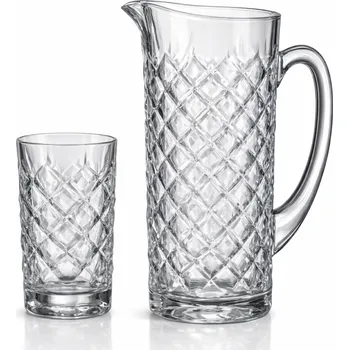 Sklenice Crystal Bohemia TINY set na vodu 6 + 1