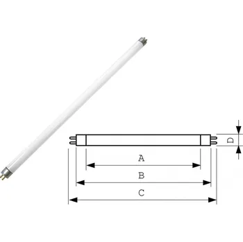 Zářivka ANS UV-A zářivka G13 33cm 10W/BL T8 do lapačů hmyzu