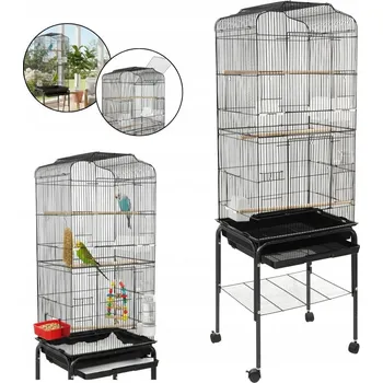 VELKÁ KLEČ PRO EXOTICKÉ PTÁKY VOLIÉRA Papoušky Kanárky + PŘÍSLUŠENSTVÍ