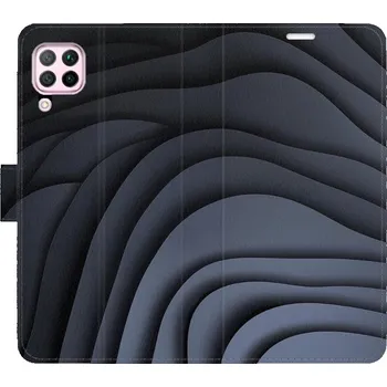 Pouzdro na mobilní telefon iSaprio Flip pouzdro Dark Waves pro Huawei P40 Lite