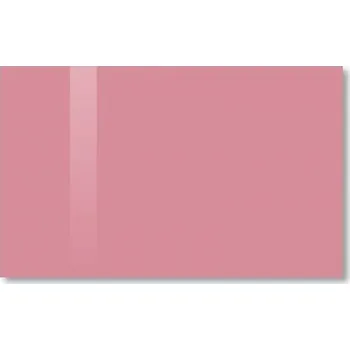 Pěnová tabule SOLLAU skleněná magnetická, růžová perlová, 60 × 90 cm