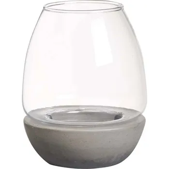 Svícen Bolsius Svícen Sparkle light, nerozbitný čirý plast, 100 × 120 mm