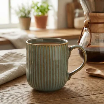 Porcelánový hrnek REACTIVE SAGE NBC 400 ml