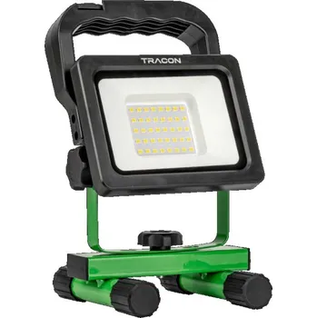 Osvětlovací technika Tracon RSMDAF20W Přenosný akumulátorový LED reflektor, výstražné sv., USB (Tracon RSMDAF20W)