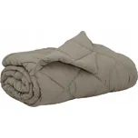 Letní Přikrývka Světle Šedá 240 x 200 cm Mikrovlákno