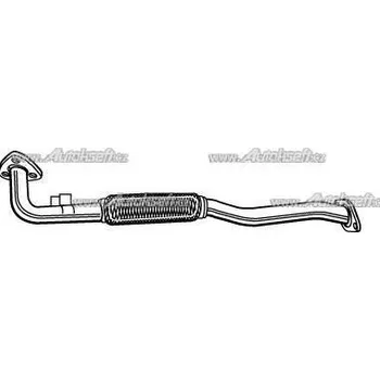 Výfukový systém Starline Výfuková trubka 84.19.450