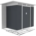 IWHome Domek zahradní HYPNOS A, antracit + podlahová konstrukce HYPNOS A