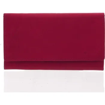 Peněženka Dámská kožená peněženka Delami FRANCOISE, červená matná