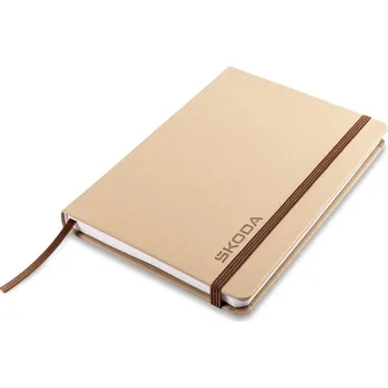 Zápisník ŠKODA Škoda Auto 14,8 x 21 cm béžový