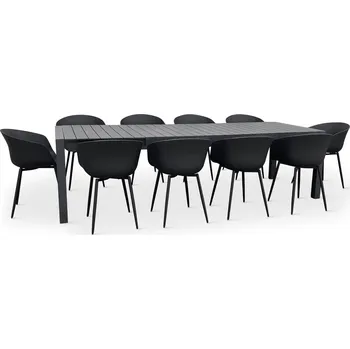 Zahradní sestava NOELA Set zahradního nábytku GRANDE PASTO XXL + RIKKE 1+10