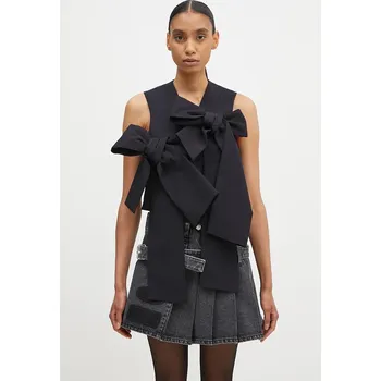 Dámská vesta Vlněná vesta AMBUSH Ribbon Vest, 42, námořnická modř, 59X