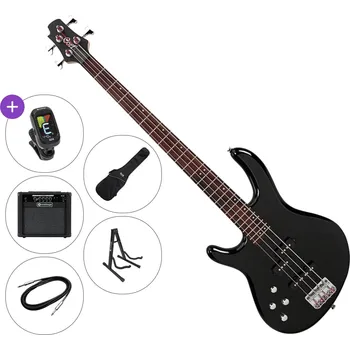 Cort Action Bass Plus LH SET 2 Black Elektrická baskytara