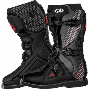 Moto obuv DĚTSKÉ CROSSOVÉ BOTY OFFROAD ENDURO QUAD JOPA MX FORZA BLACK KIDS 35