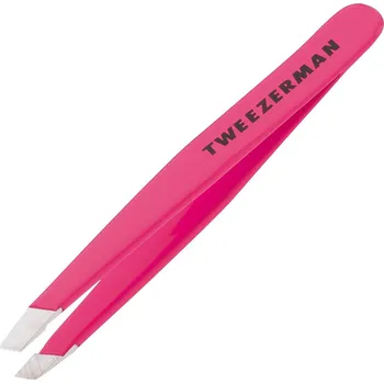 Kosmetická pinzeta TWEEZERMAN Pink 7 cm