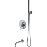 OMNIRES Y podomítková sprchová baterie, nikl (SYSYW01NI)