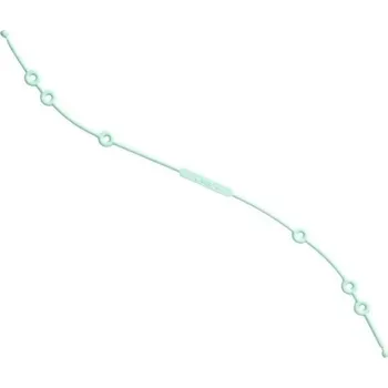 Kočárek Saro Baby Univerzální silikonová šňůrka Mint