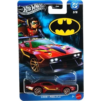 autíčko Hot Wheels Silver Series Batman Count Muscula 3/15