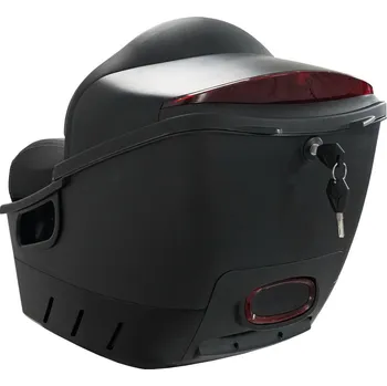 Motodoplněk RACCEWAY Pařez zadní, se sedlem a nosičem, černý