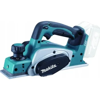 Elektrický hoblík Hoblík na dřevo Makita DKP180ZJ 18V LXT šířka 82mm hloubka 0-2mm (pouze tělo) kufr